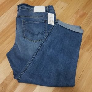 BNWT REBEL The Ryot Slim Tomboy Cuff Jeans 16W
